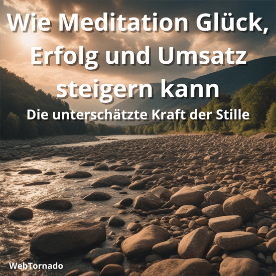 Wie Meditation Glück, Erfolg und Umsatz steigern kann – Die unterschätzte Kraft der Stille