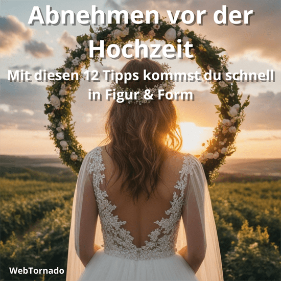 Abnehmen vor der Hochzeit: Mit diesen 12 Tipps kommst du schnell in Figur & Form